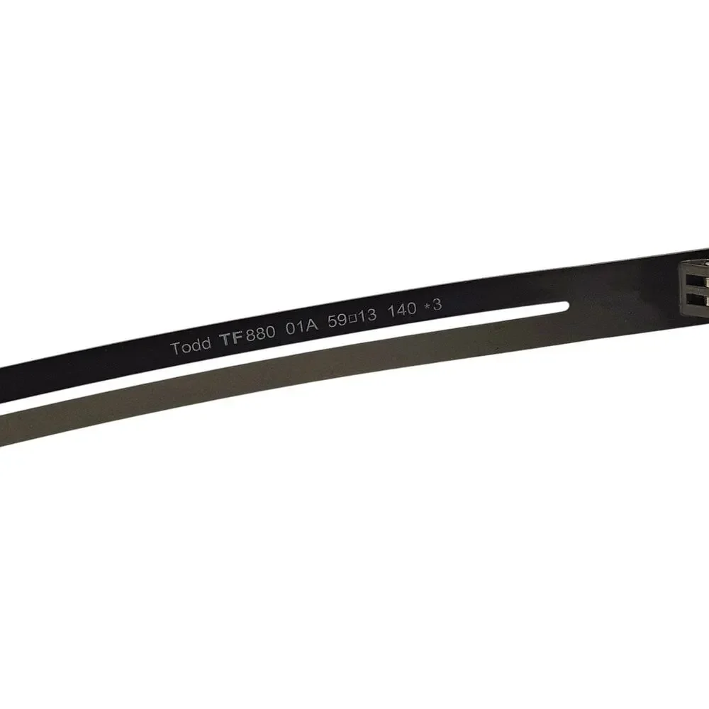 Tom Ford TF880 Todd 01A Black Square Sunglasses 59-13-140 - NWOB